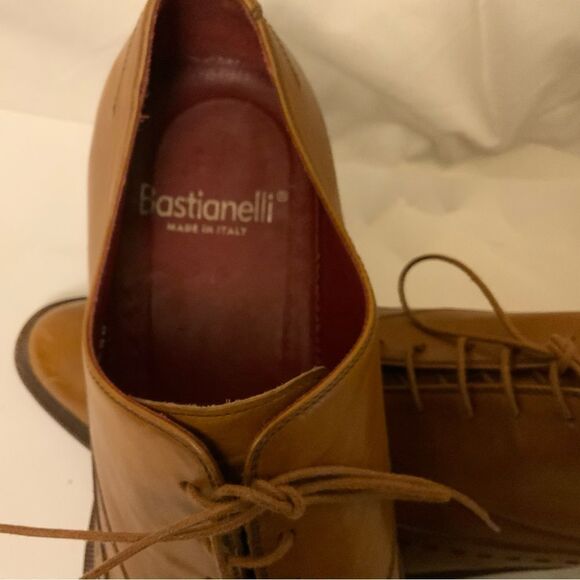 Stanbridge by Bastianelli  Shoes Brown Leather Made in Italy Sz 43.5  US 10.5